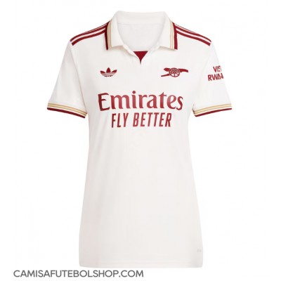 Camisa de time de futebol Arsenal Noni Madueke #20 Replicas 3º Equipamento Feminina 2025-26 Manga Curta Camisa de time de futebol Arsenal Noni Madueke #20 Replicas 3º Equipamento Feminina 2025-26 Manga Curta